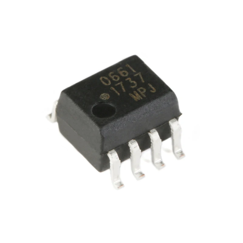 10pcs/Lot HCPL-0661-500E SOP-8 HCPL-0661 High Speed Optocouplers 10MBd 2Ch 5mA Operating Temperature:- 40 C-+ 85 C