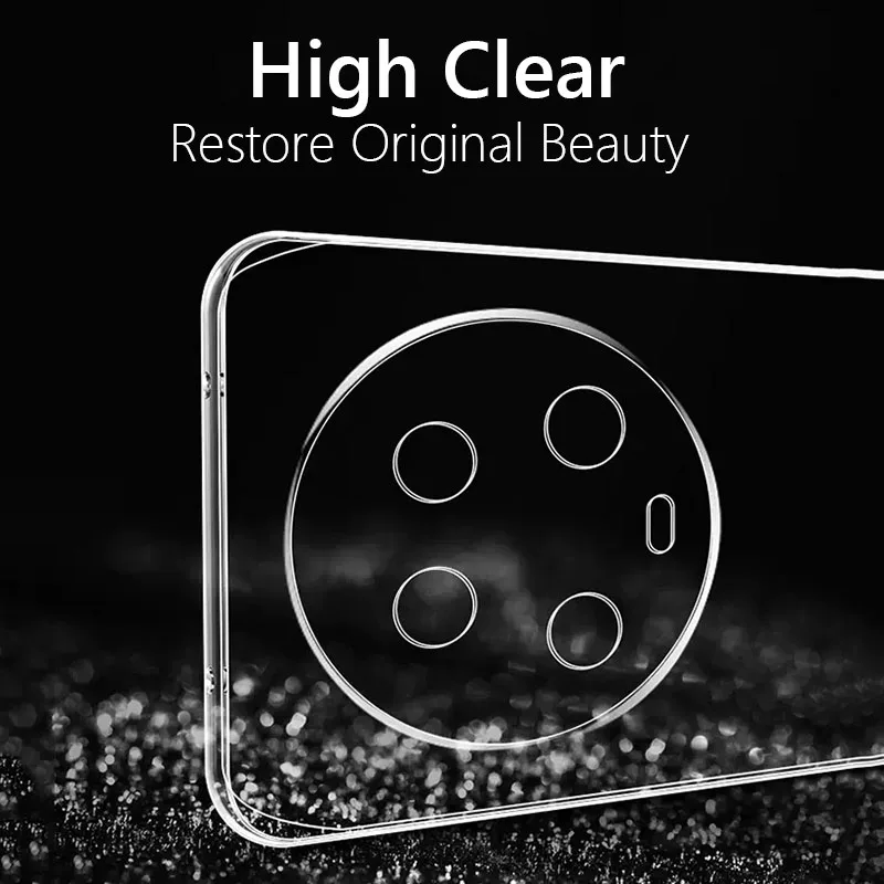 Frameless Clear Hard Back Cover Case On For Xiaomi 13 Ultra Xiaomi13Ultra 5G ShockProof Coque Phone Cases