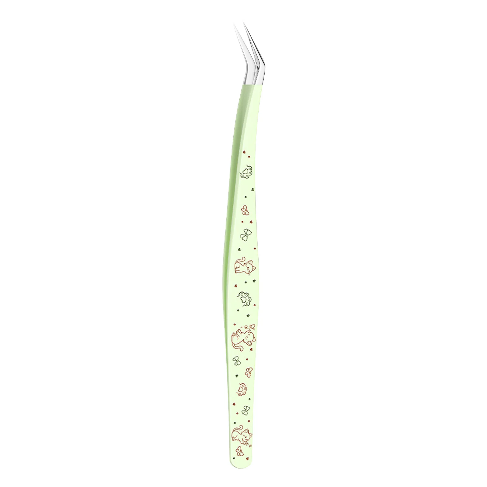 Professional Tweezers Precision Pointed Tool For Grafting False Eyelash Extension Sticker Crafting Makeup Journal Decoration Kit