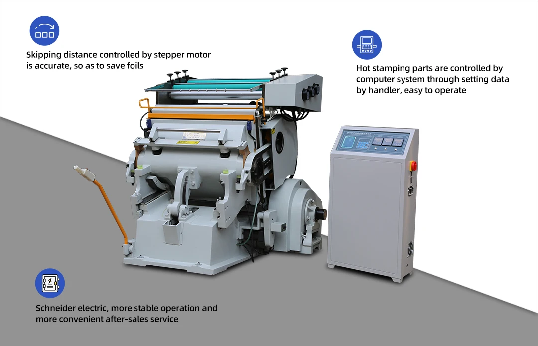 TYMB930 Manual/Semi-Automatic Industrial A3+A4 Flatbed Hot Stamping Press Machine  Note Book Card Embossing Machine