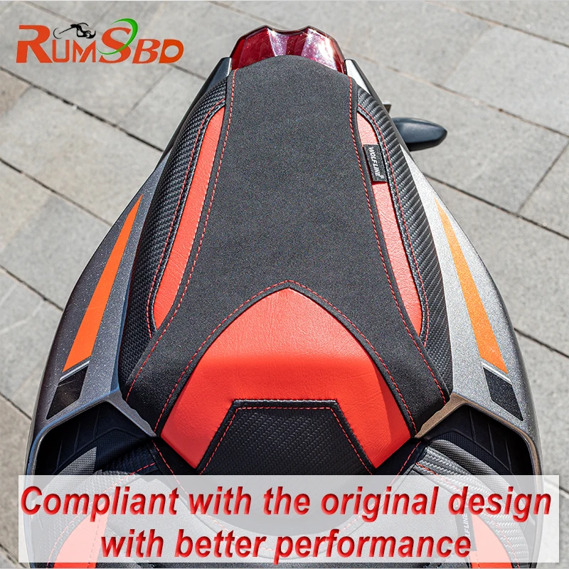الجبهة الخلفية وسادة للمقعد وسادة بيلايون القلنسوة هدية ل انتصار شارع الثلاثي 765/765S/765R 2023-2025 دراجة نارية الملحقات
