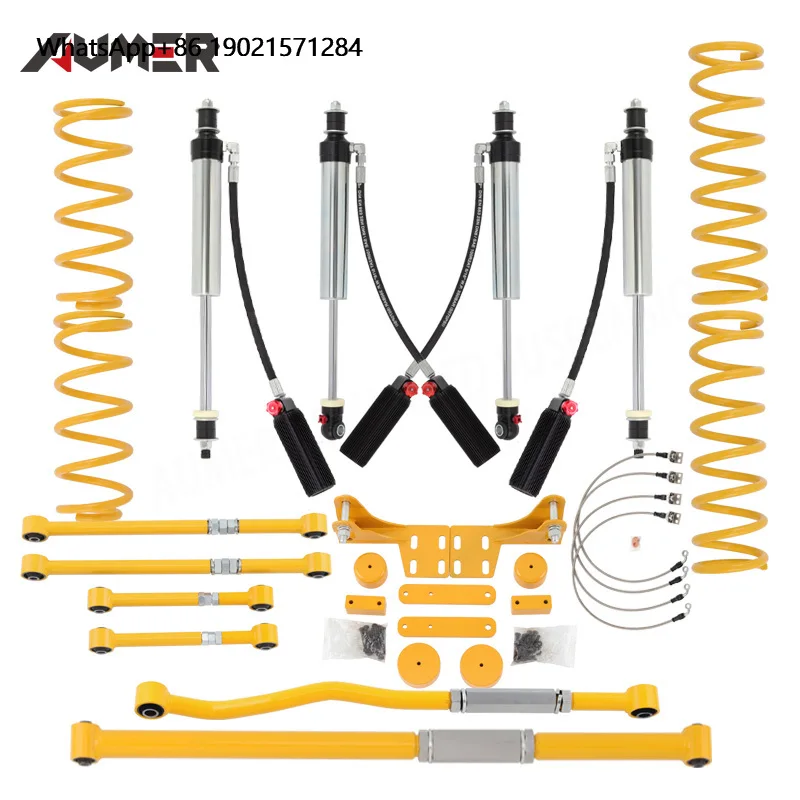 Aumer off Road Parts 4wd off Road Suspension Lift Kits Nitrogen Remote Reservoir Shock Absorber 105  Land Cruiser 80