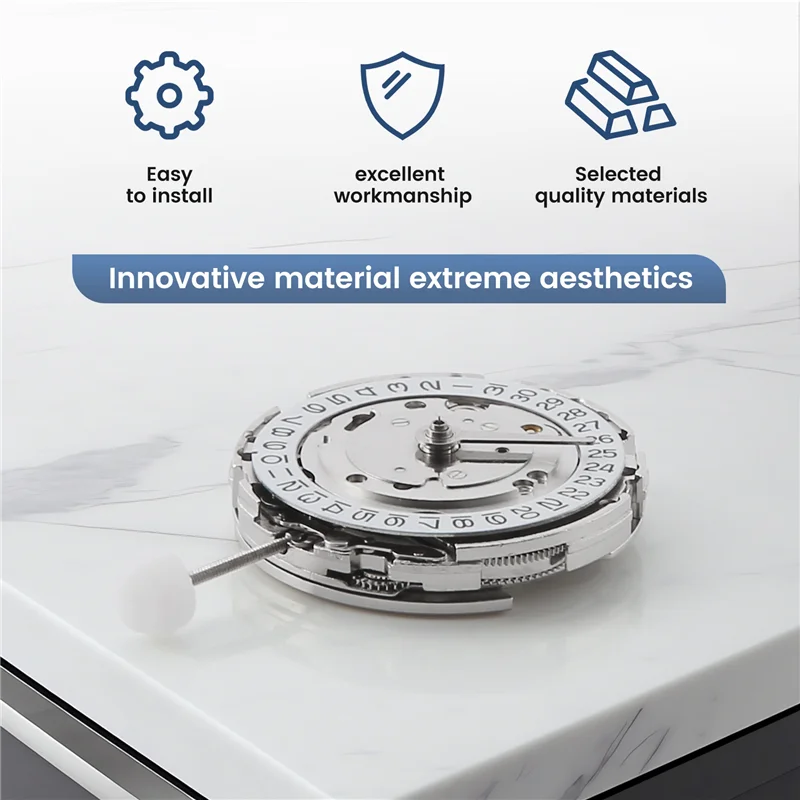 AA87 2813 حركة أوتوماتيكية ميكانيكية بتوقيت جرينتش بأربعة عقارب، يمكن تعديل يد الساعة بشكل مستقل، ملحقات الساعة