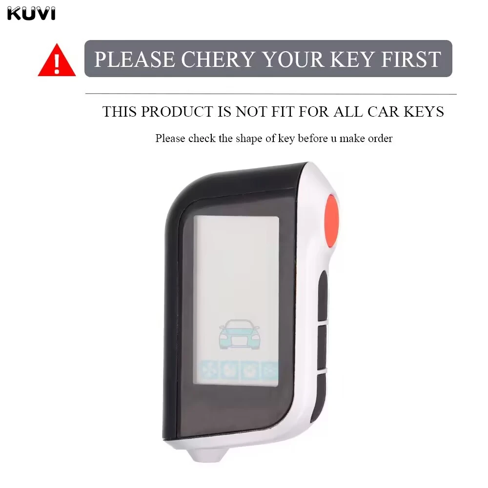 For Starline A36 A69 A96 A66 A93 A63 A39 Car 2 Way Alarm Remote Sensor Control LCD Key Case Cover Shell Fob Holder Accessories