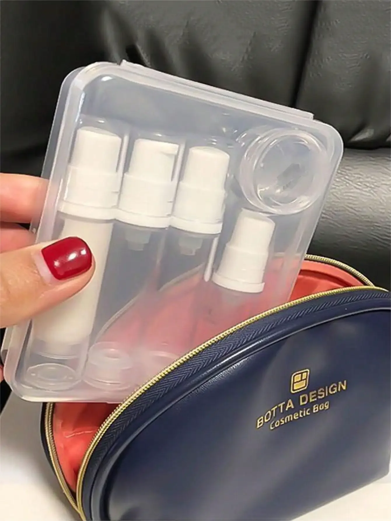 Reiseflaschen-Set, Vakuumflasche, Spray, leere Flasche, Wasseremulsion, flüssige Grundierung, Flasche, tragbare Flasche für ätherische Öle – Detail 6