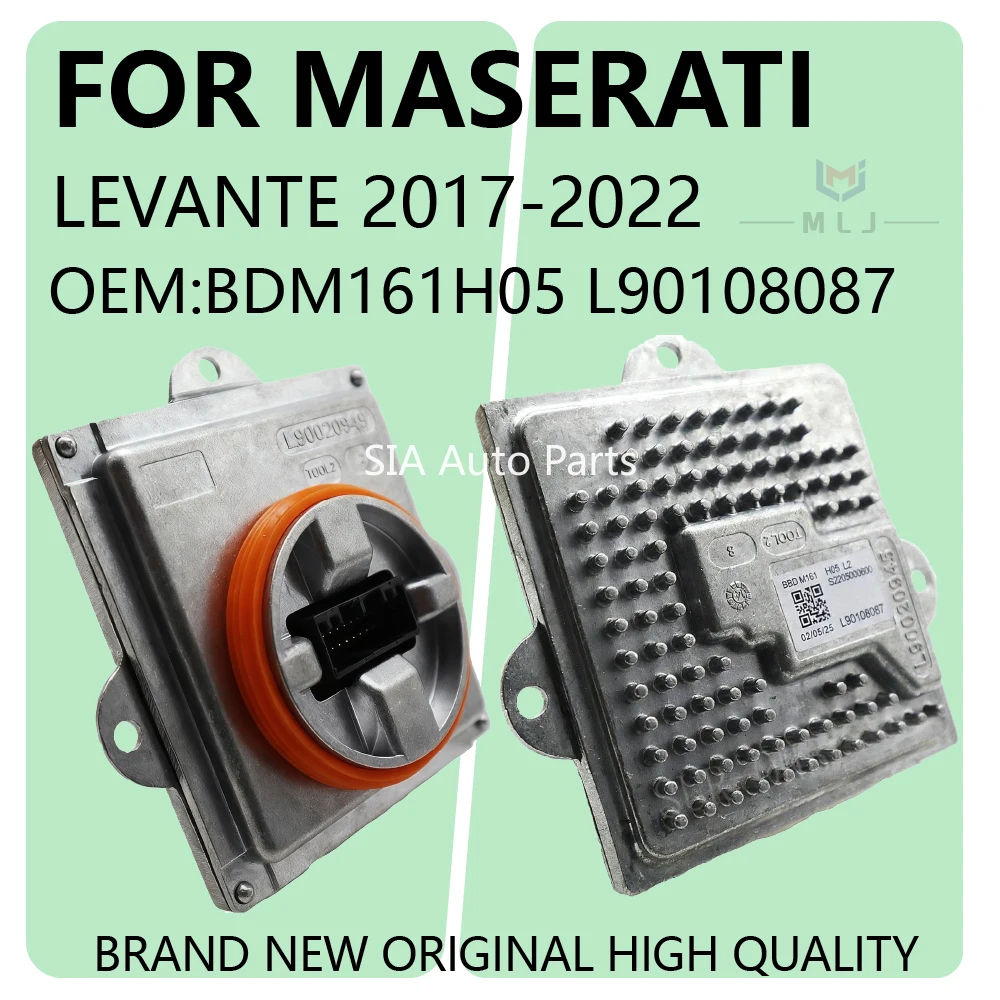 

NEW OEM L90108087 BDM161H05L2 Car Ballast Headlight LED Driver Control Module computer FOR Maserati Levante 2017-2022