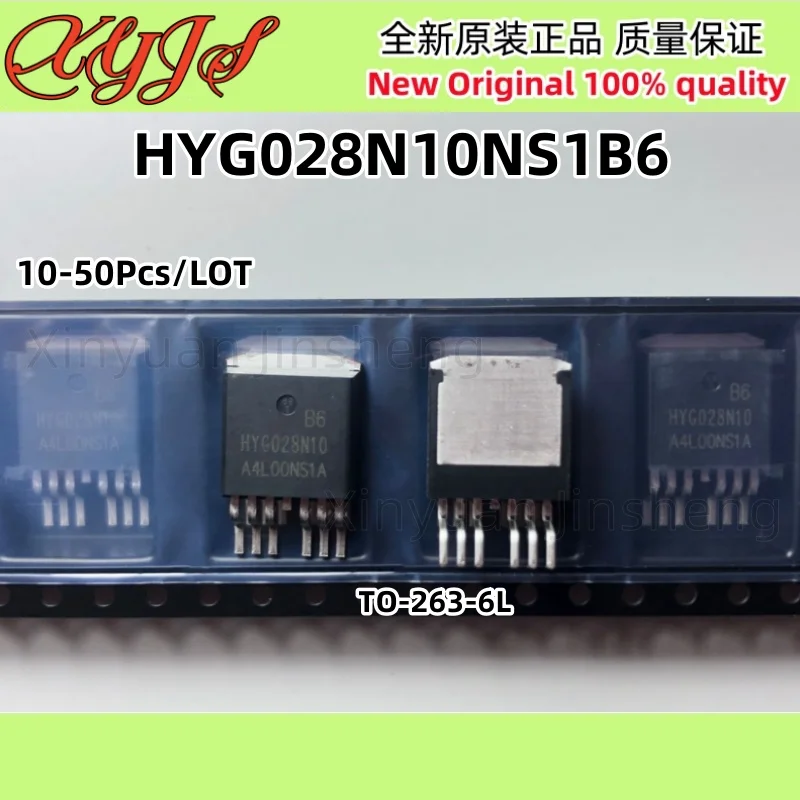 Free shipping 10-50Pcs/LOT HYG028N10NS1B6 HYG028N10 G028N10 TO-263-6L New Original 100% quality