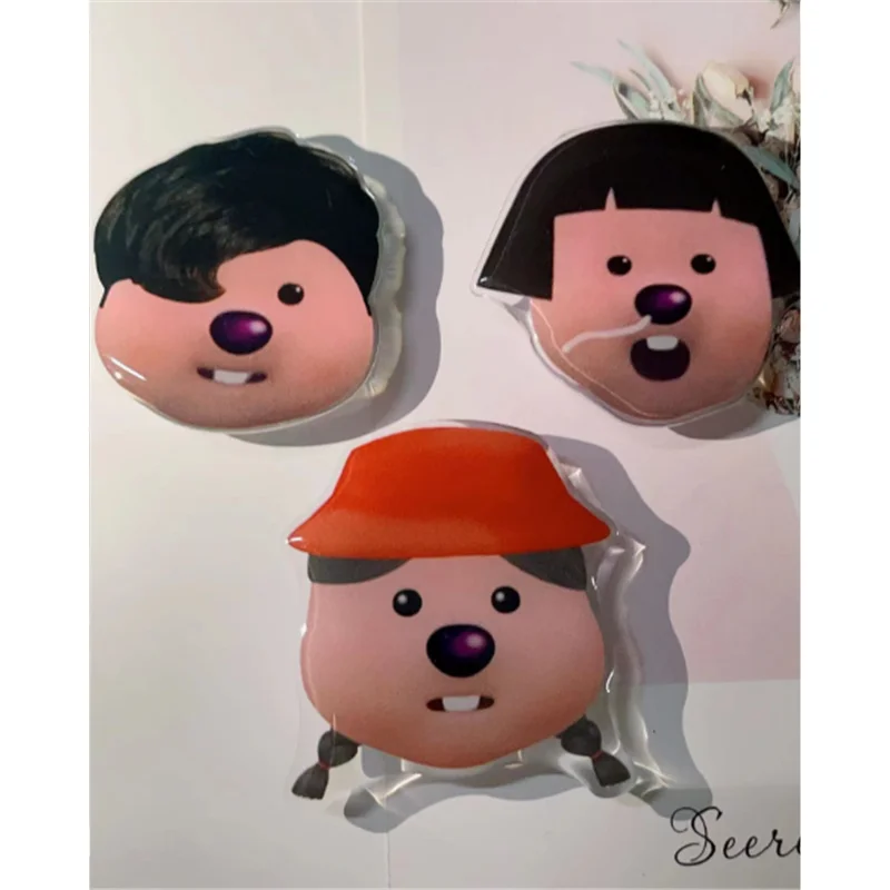 

Cute Dog Puppy Phone Holder Rotatable Round Bracket Anti-Fall Lazy Finger Ring Mobile Phone Stand For IPhone14 Smartphone