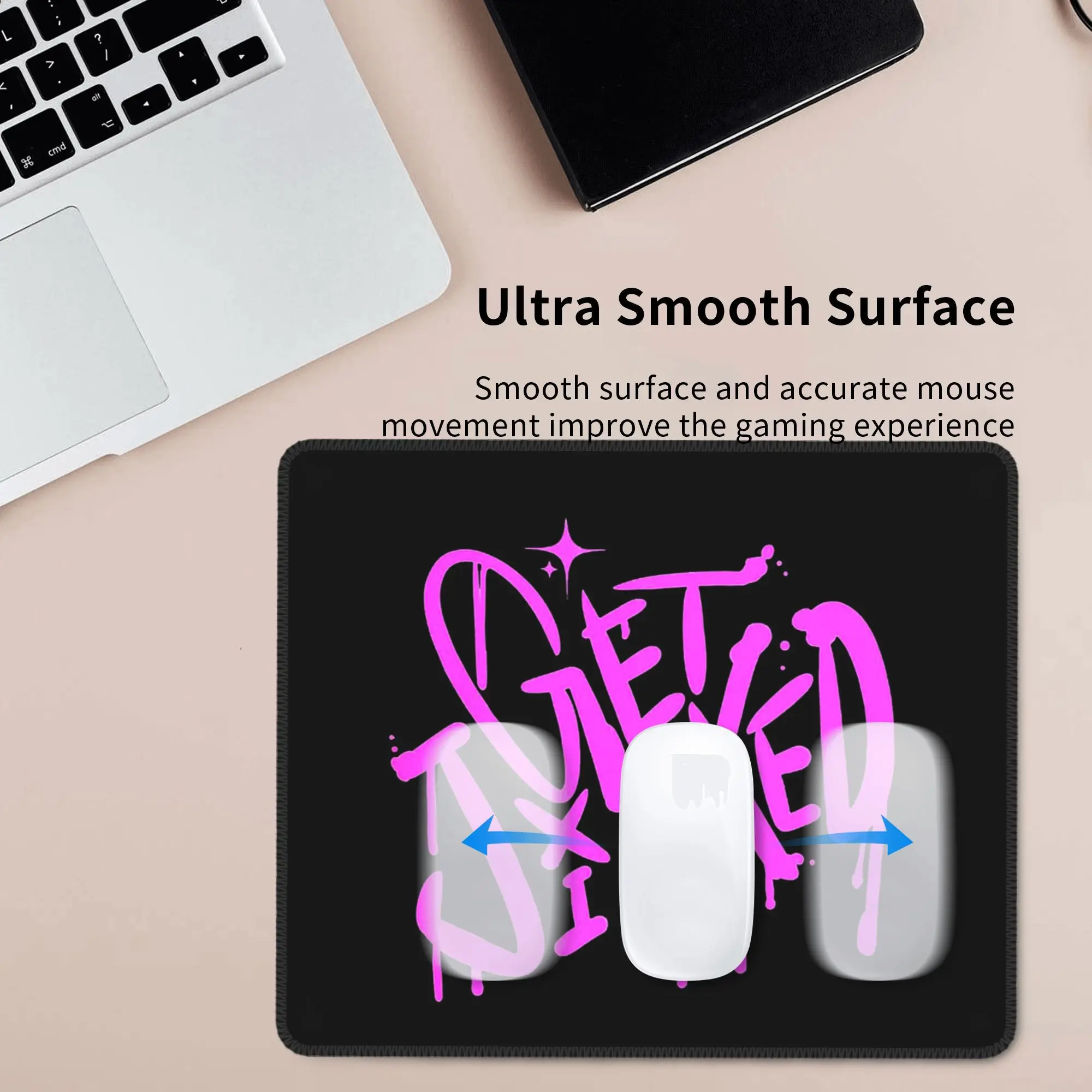 احصل على لوحة الماوس Jinxed لوحة مفاتيح الكمبيوتر الماوس حصيرة ألعاب الكمبيوتر المحمول مكتب حصيرة مكتب الملحقات الجدول الحصير