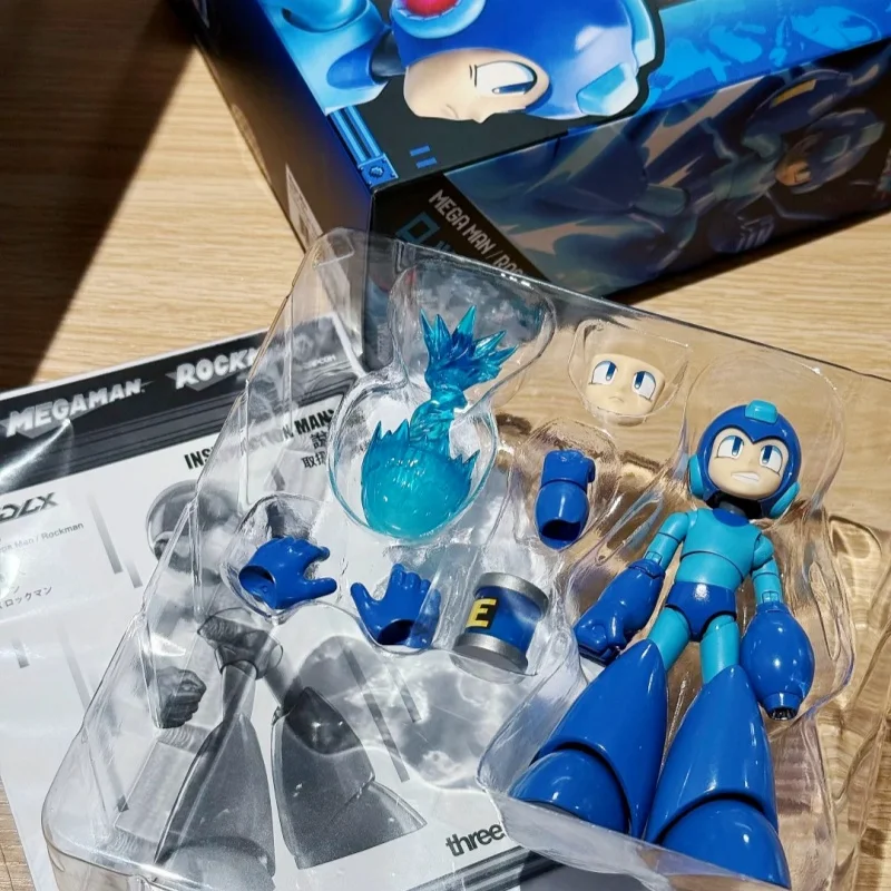 Em Estoque: Figura de Ação Sega Original Luminasta Mega Man Jingpin, Modelo de Coleção Precioso, Ótimo para Presentes de Aniversário
