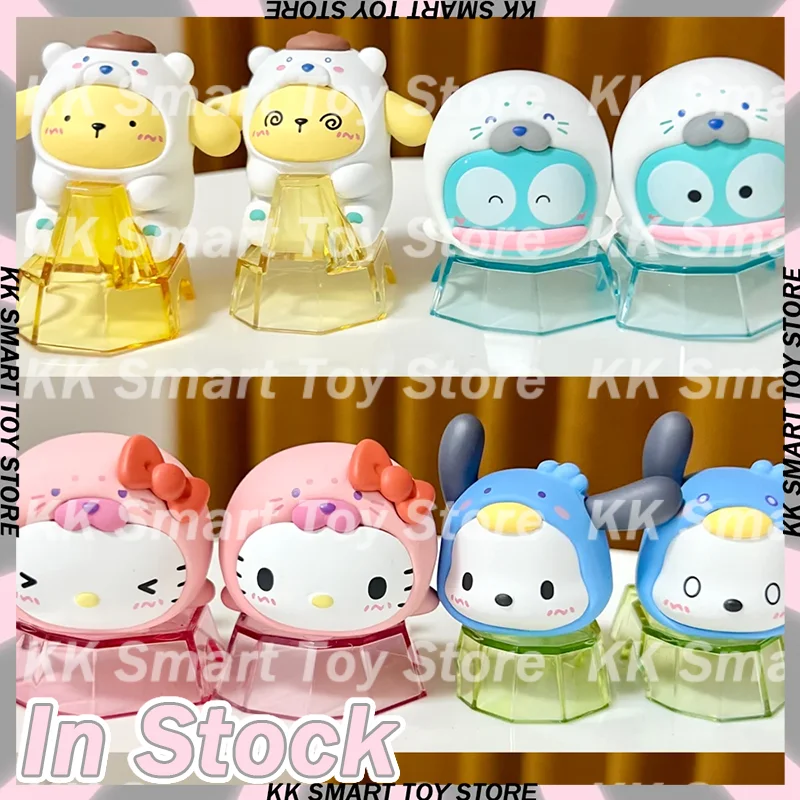 

В наличии, оригинальные персонажи, серия Glacier, штабелируемая мини-слепая сумка, фигурки, декор для стола, коллекционные подарки-сюрпризы, игрушки