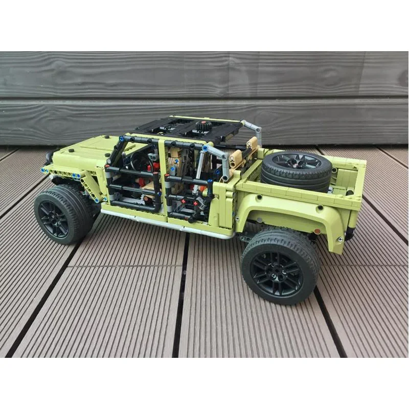 C Model Off-Road Racing Car 42110 MOC-81354 Wild Racing Car, 1855-Piece Assembly Building Toy Model, DIY Gift view 6