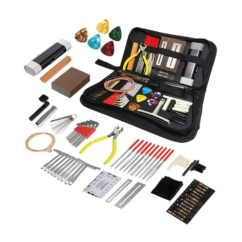 SPECIAL OFFER~Guitar Repair Kit with 72 Parts-Professional Guitar Repair Kit and Accessories-For Electronic Guitars, Ukulele, Ba
