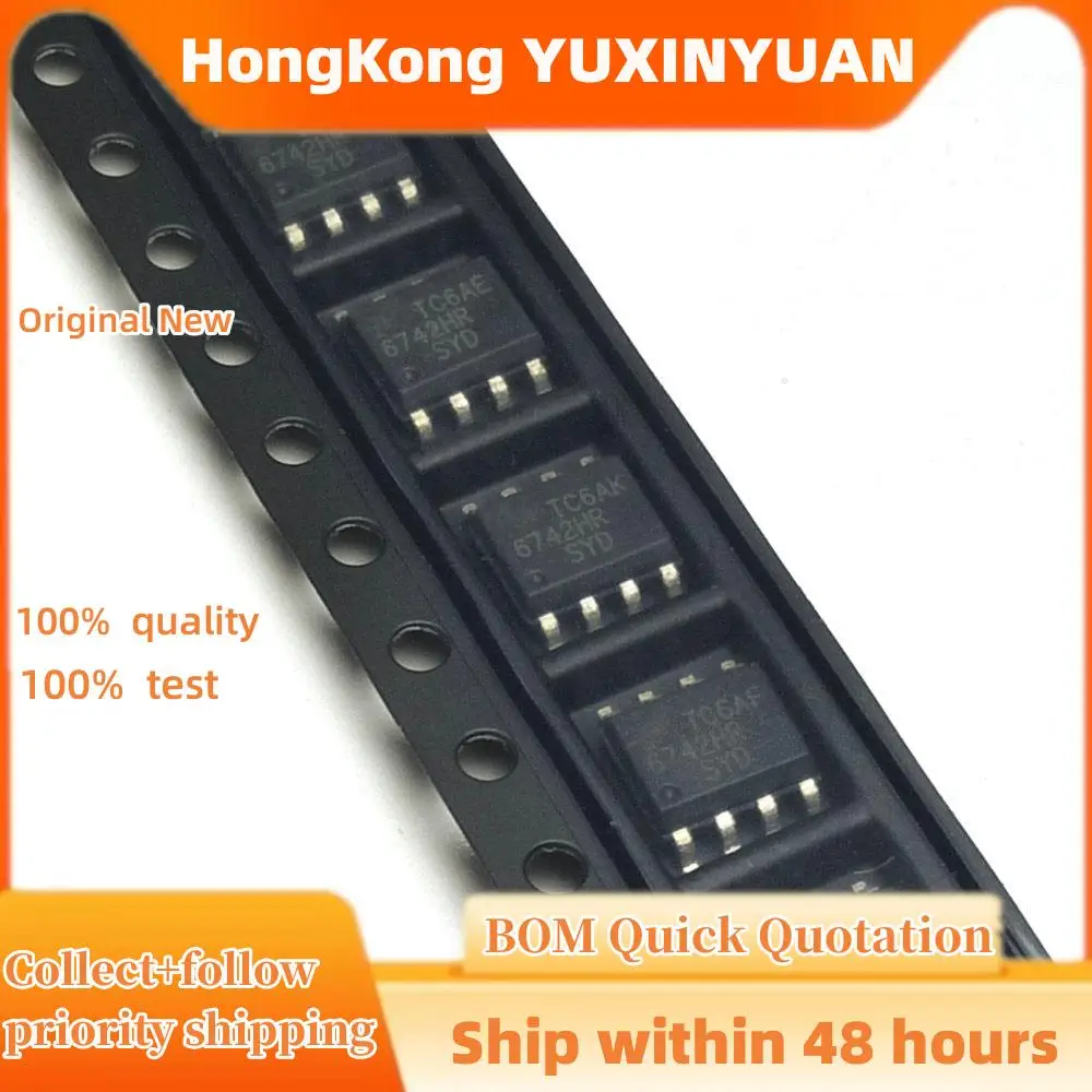 

10PCs/lot SG6742HR SOP-8 FAN6742MR SOP8 SG6742 SOP 6742HR 6742MR SMD YUXINYUAN