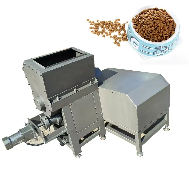 스테인리스 스틸 동결 건조 고양이 및 개 사료 가공 장비 애완동물 사료 제조기 애완동물 사료 압출기