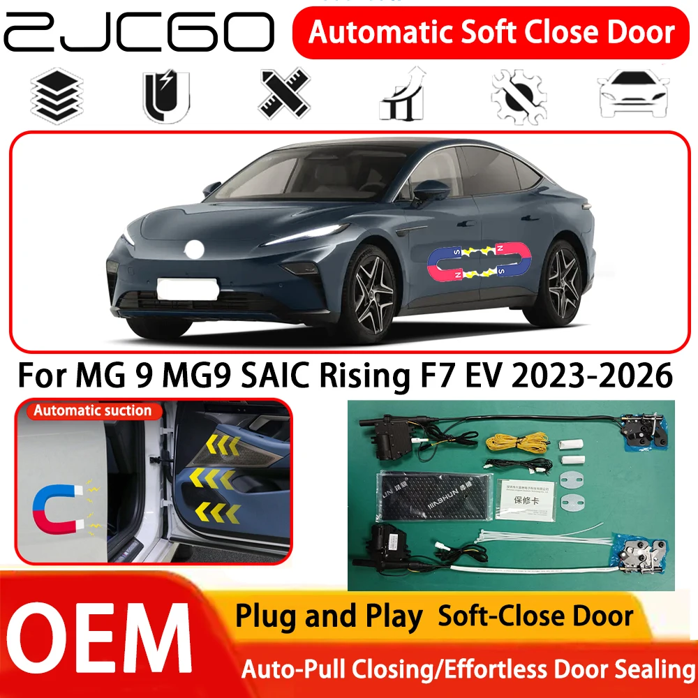 

for MG 9 MG9 SAIC Rising F7 EV 2023-2026 Car OEM Plug and Play Automatic Electric Soft Close Door Comfort Closing System