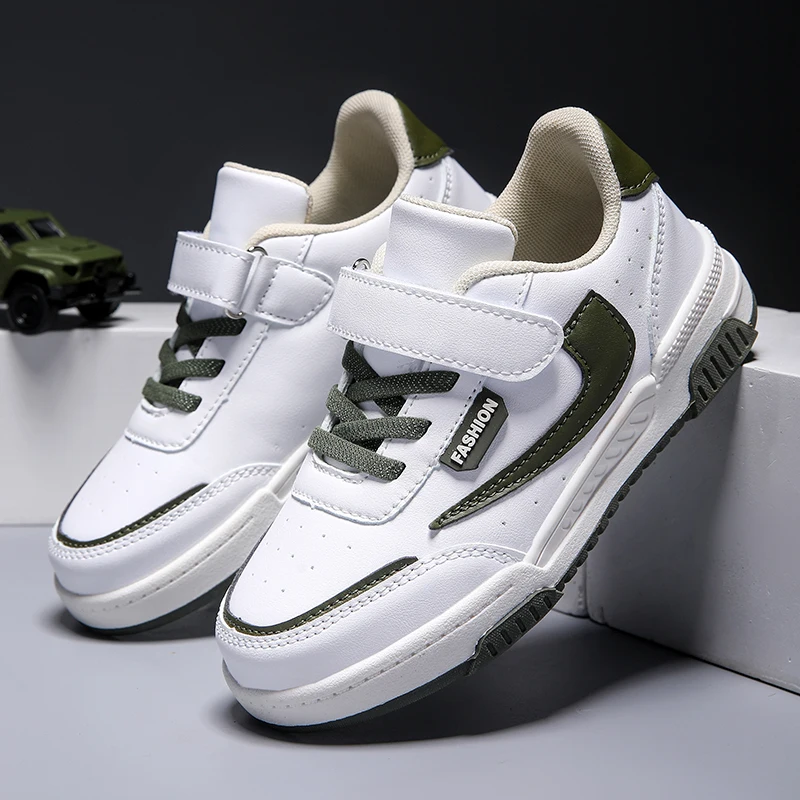 

Spring and Summer Running Sneakers for Kids Non-slip Shoes for Boys Sneakers Leather Kids Tennis Hugh Fashion Mesh Kids Shoes