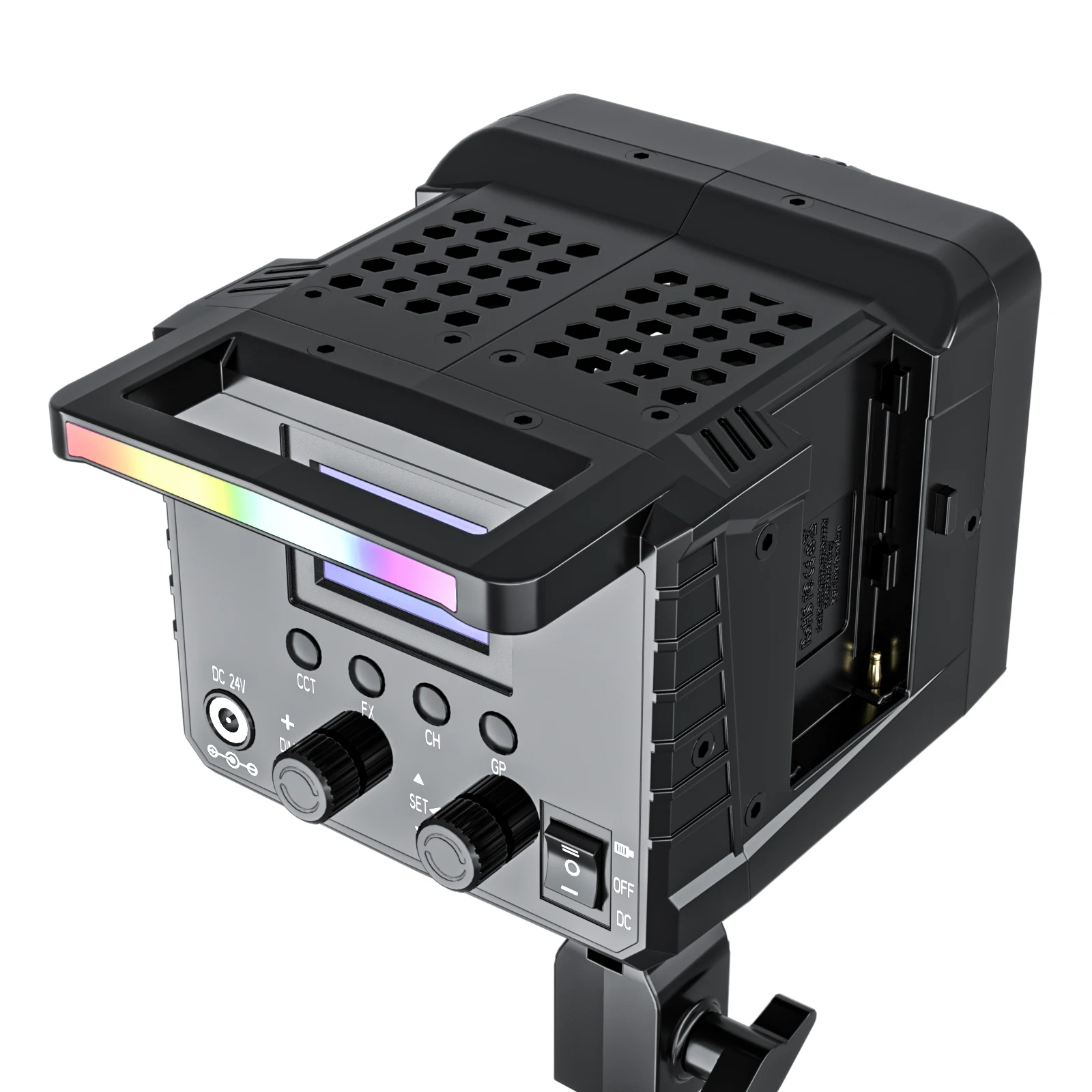 Sokani X100 RGB Bi-color Kit d'éclairage vidéo LED bicolore RVB, support Bowens pour la photographie et la prise de vue vidéo statique en extérieur, 100W, X100