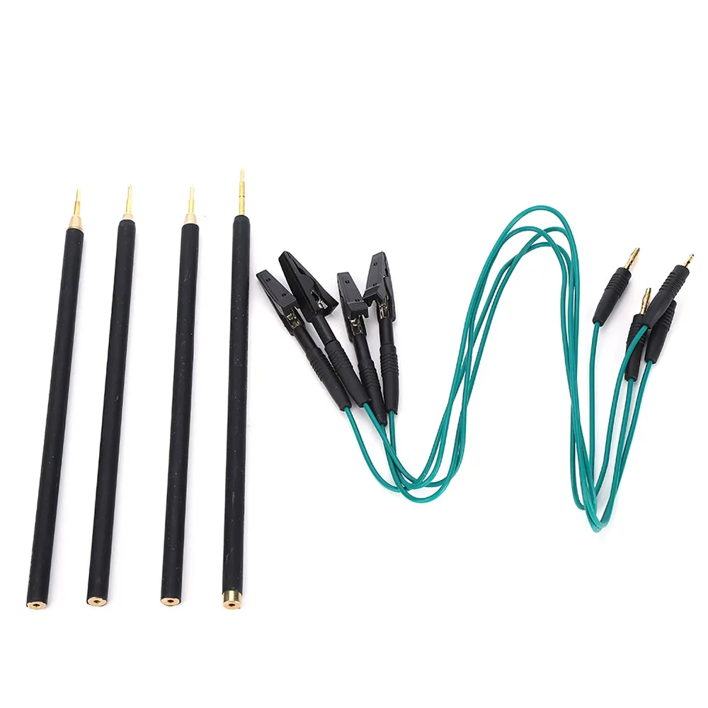 4PCS Durable Copper and Plastic BDM Probe Pen Kit DC 12V Universal ECU Read Write Probe ECU Programming Probe Pen Auto Repair
