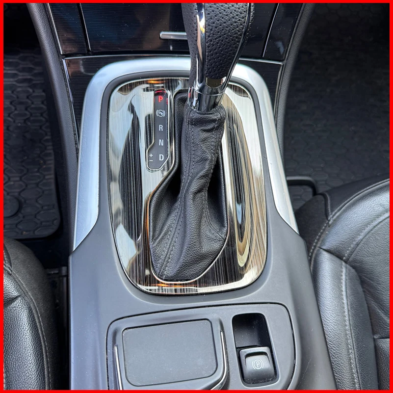 

Car Styling For Opel Insignia AT 2009-2016 Gear Shift Knob Panel Cover Sticker Trim Molding Decorative Auto Parts Accessories