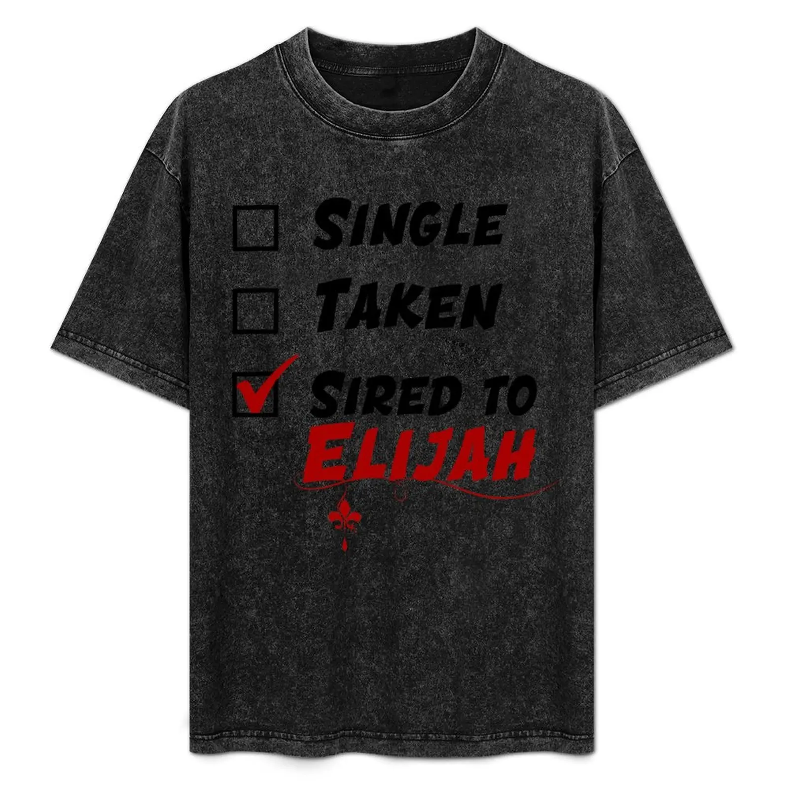 

Sired to Elijah T-Shirt Heavy Duty Casual Work Tee