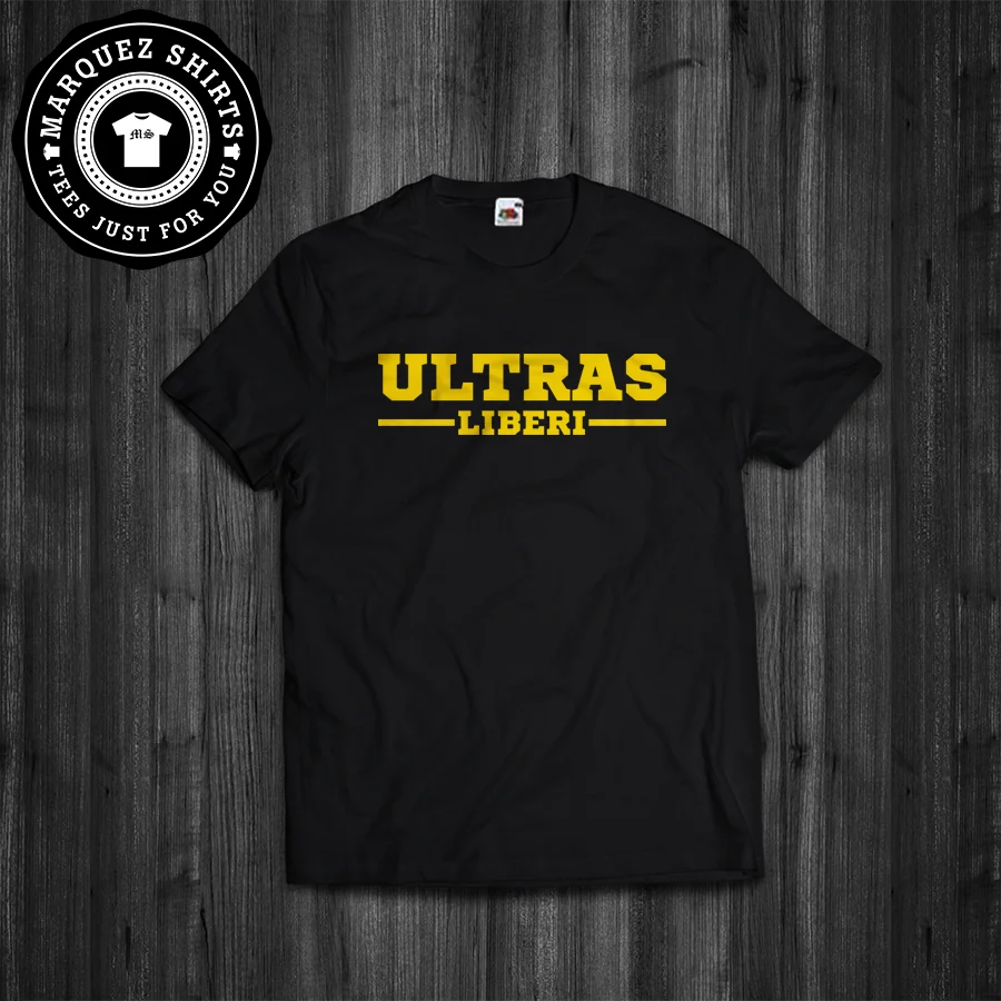 T Shirt Ultras Liberi Casuals Soccer Football Tee