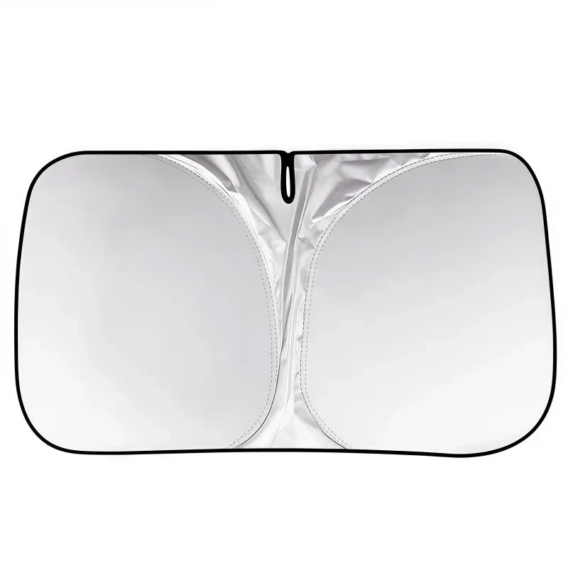 

For Mazda 2 DJ DL 2019-2024 Car Windshield Sun Shade Blocks Ray Reflector Window Visor Shield Cover Foldable 1 Piece