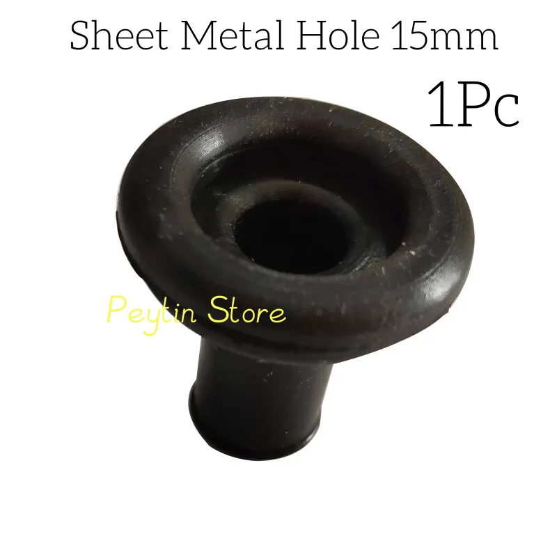 1Pc  Sheet Metal Hole 15/22/25/28/30/38~58mm Car Harness Dust-proof Rubber Sleeve Black Rubber Protective Sleeve