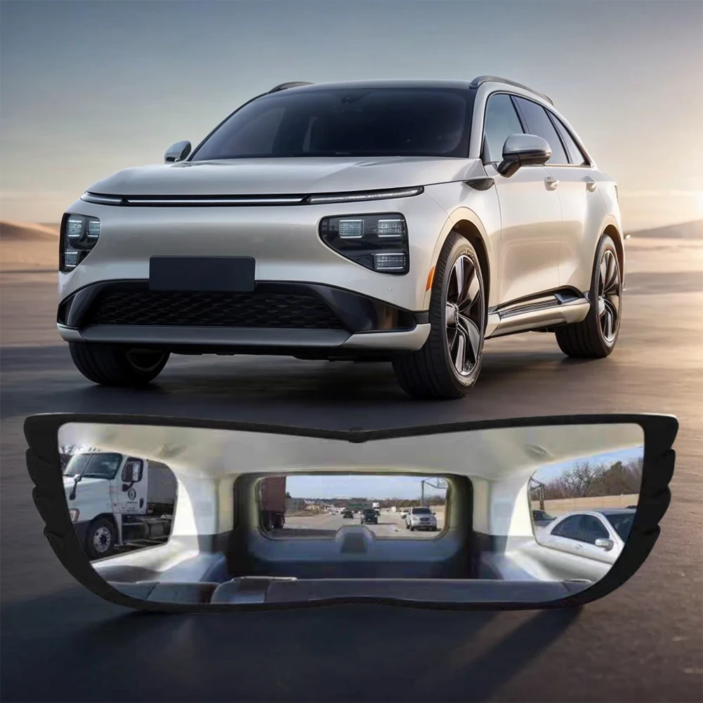 Car Interior Rear View Mirror Wide Angle Panoramic Assisting Anti-glare Large Vision Interior Monitor Universal Auto Accessories