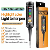 ANENG B15 One-word Screwdriver Tester Highlight Color Indicator Light Professional Electrician Induction Teste Pen Tester Tools