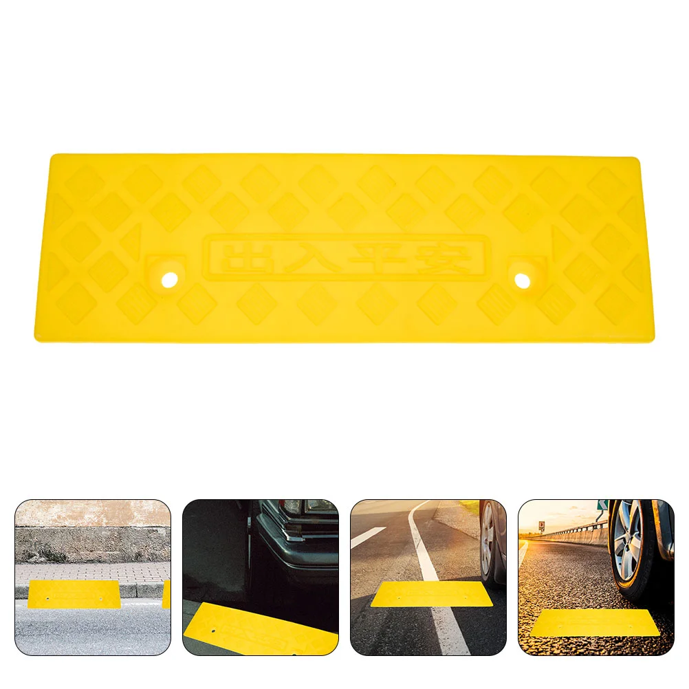 2 Pcs 3CM Anti Rubber Car Threshold Ramps for Steps Slopes Door Driveway Curb Shed Wheel Truck Loading RV