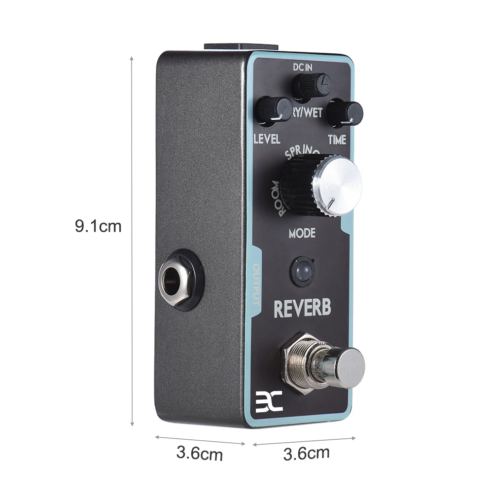 ENO Reverb Electric Guitar Effect Pedal Looper Guitar Effect Pedal True Bypass Guitar Accessories