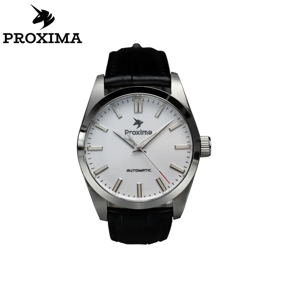 2024 Proxima New Men Dress Watch 37mm Luxury Fashion PX1690 Automatic Mechanical Sports Business Sapphire Retro Classic Watch