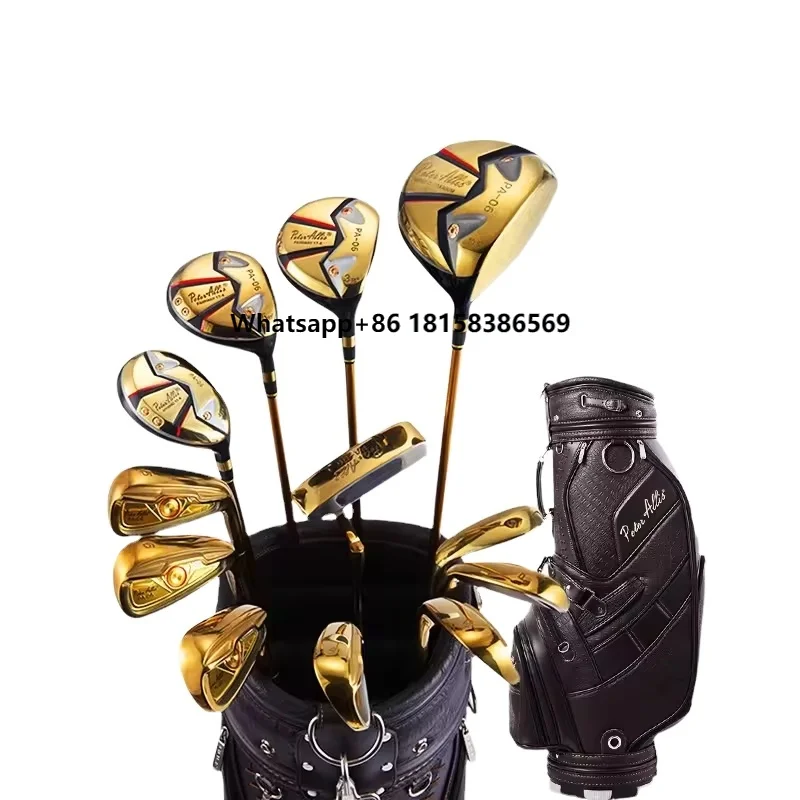

Stainless Steel + All Carbon Rod Ultra-light Rod Body Golf Clubs Set Alloy Ball Head