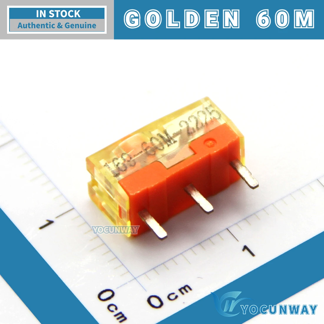 New Authentic Original TTC Dustproof Gold Switch 30 60 80 Million Clicks Lifespan Micro Switch For Game Mouse