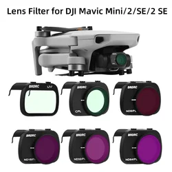 Lens Filter for DJI Mavic Mini/Mini 2/Mini SE/Mini 2 SE ND8/16/32/64PL UV CPL Neutral Density Filters Drone Camera Accessories