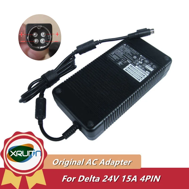 

Original EADP-360AB B 360W Delta AC Adapter Charger 24V 15A 4PIN Plug Power Supply