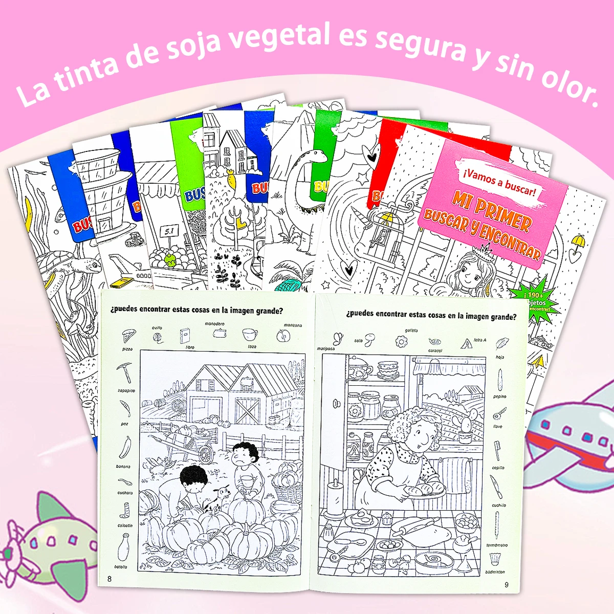 Spanish search games can improve attention and observation skills. Attention training, parent-child interaction