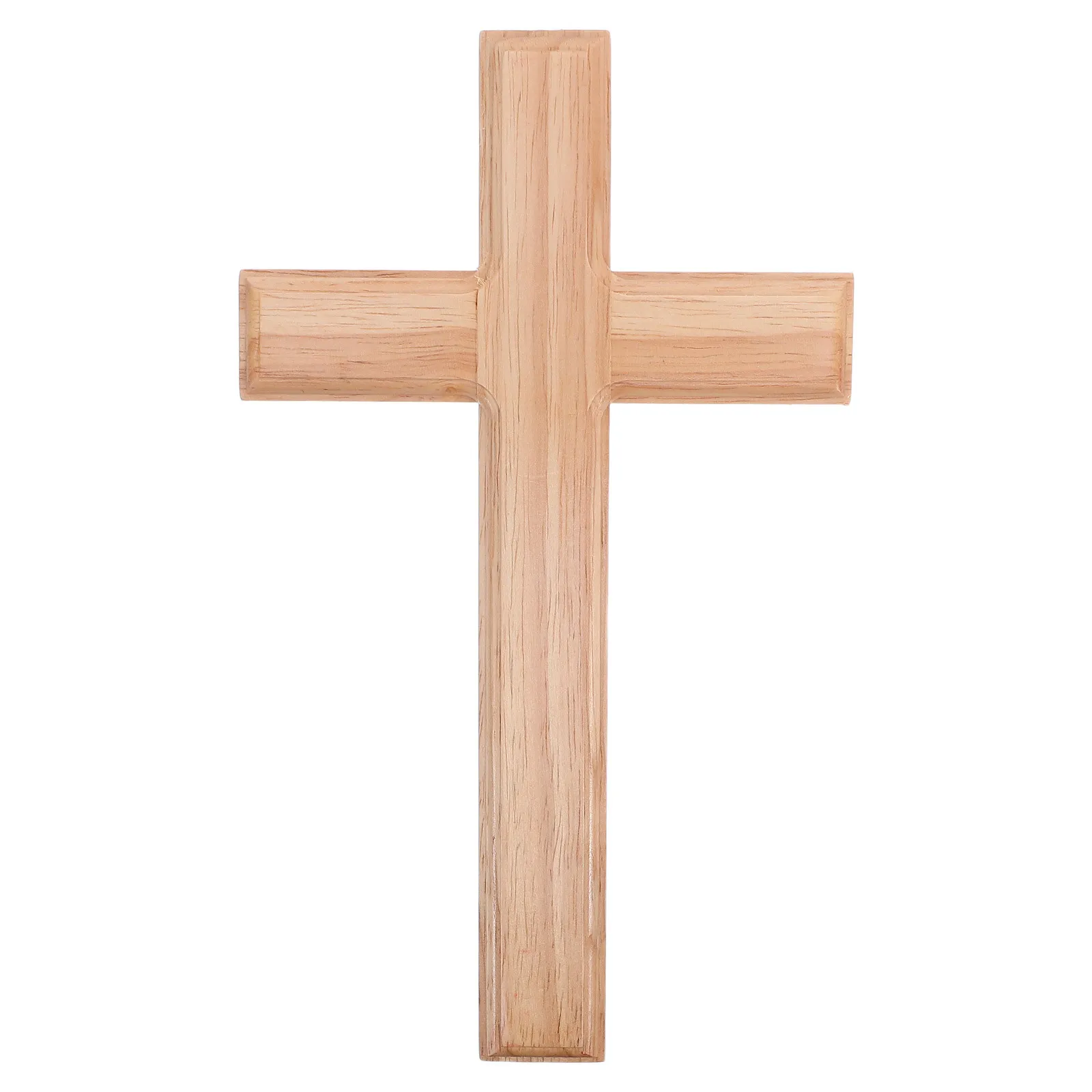 

Wooden For Wall Decor 25Cmx14.5In Christian Wall Hanging Cross Religious Home Church Decoration Crucifix Ornament Artisan Carved