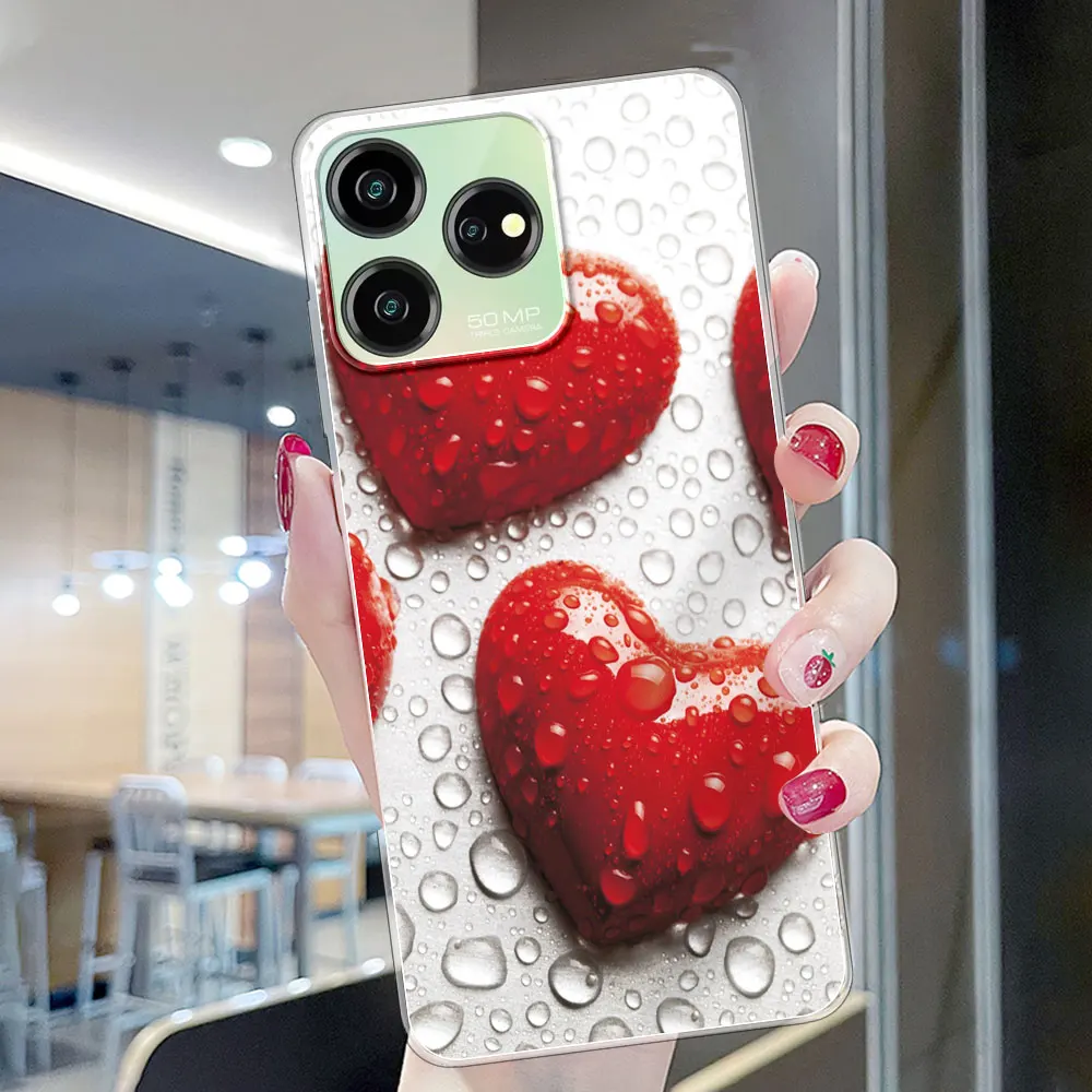 For ZTE Blade V50 Smart Case Phone Case For ZTE Blade V41 Smart Coque Soft Silicone Clear Case ZTE Blade V50 Smart Funda