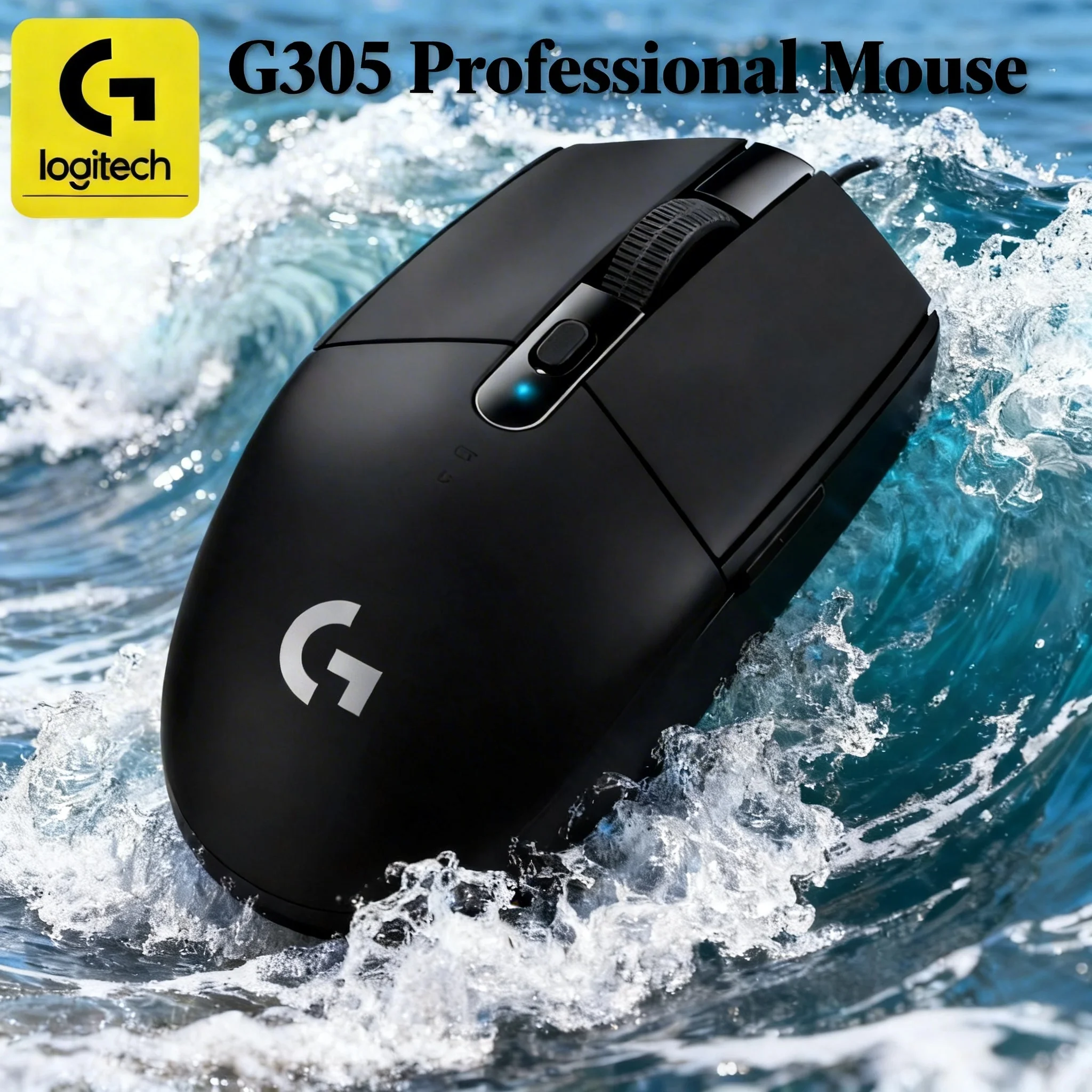 

[Персонализированная настройка] Беспроводная игровая мышь Logitech G305: Настройте свои RGB-эффекты подсветки для создания индивидуального игрового стиля.