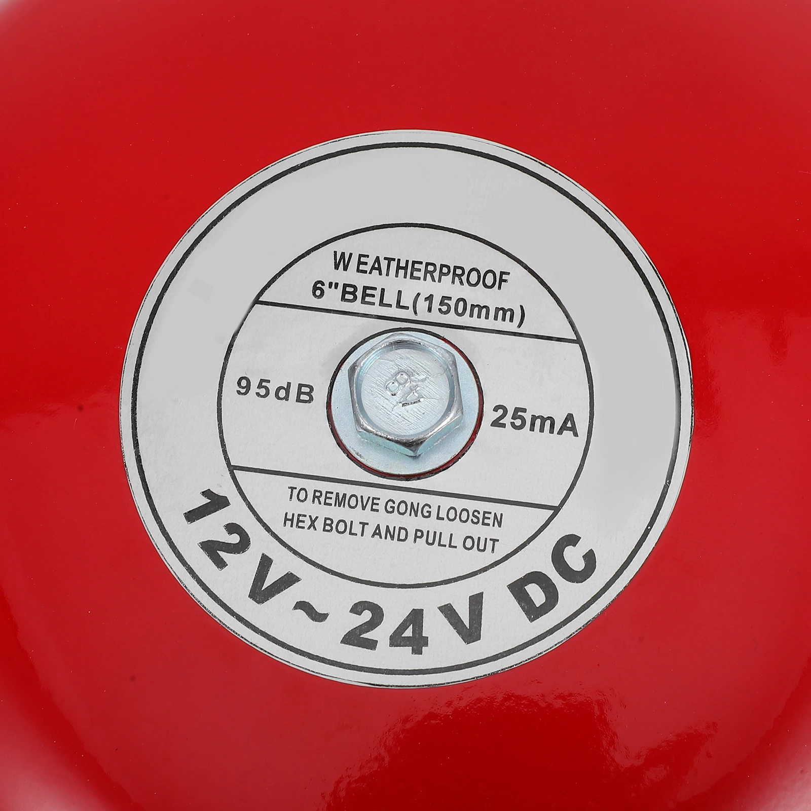 جرس إنذار الحريق الكهربائي مقاوم للماء من البلاستيك بصوت عالٍ لنظام إنذار السلامة في حالات الطوارئ للمصعد الصناعي للمدرسة