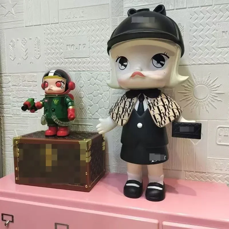 

35 см MOLLY Kawaii выбор куклы статуя из смолы фигурка модель орнамент домашний декор аксессуары для комнаты украшения рабочего стола подарки