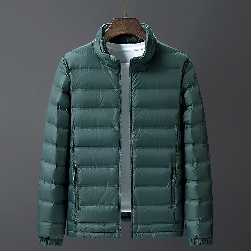 Outdoor Sports Cycling, Hiking, Camping, Fishing, Mountain Climbing, Traveling, Self-driving, Light Stand-up Collar Down Jacket