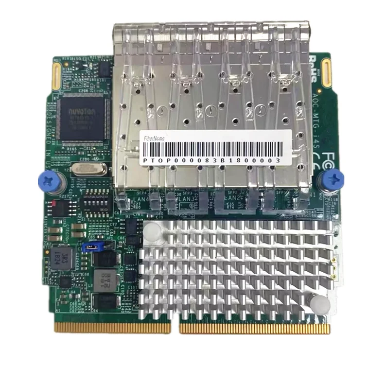 

AOC-MTG-i4SM X710 chip 4-port 10G network card SIOM network card 2029BT-HNTR