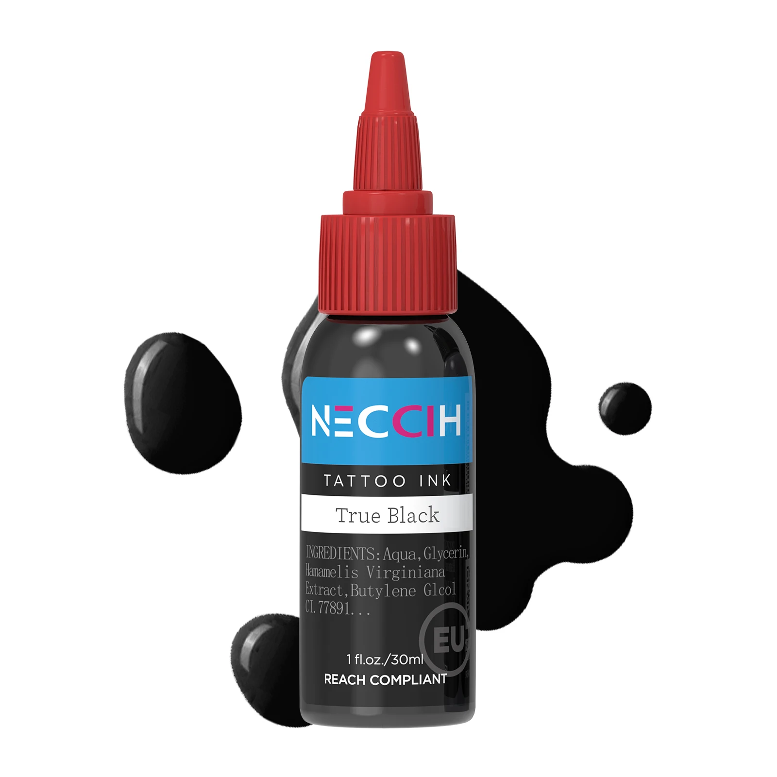 30ml Black/White Tattoo Ink Pigment with Box BodyArt Tattoo Kits Professional Beauty Paint Makeup Tattoo Supplies Semi-permanent