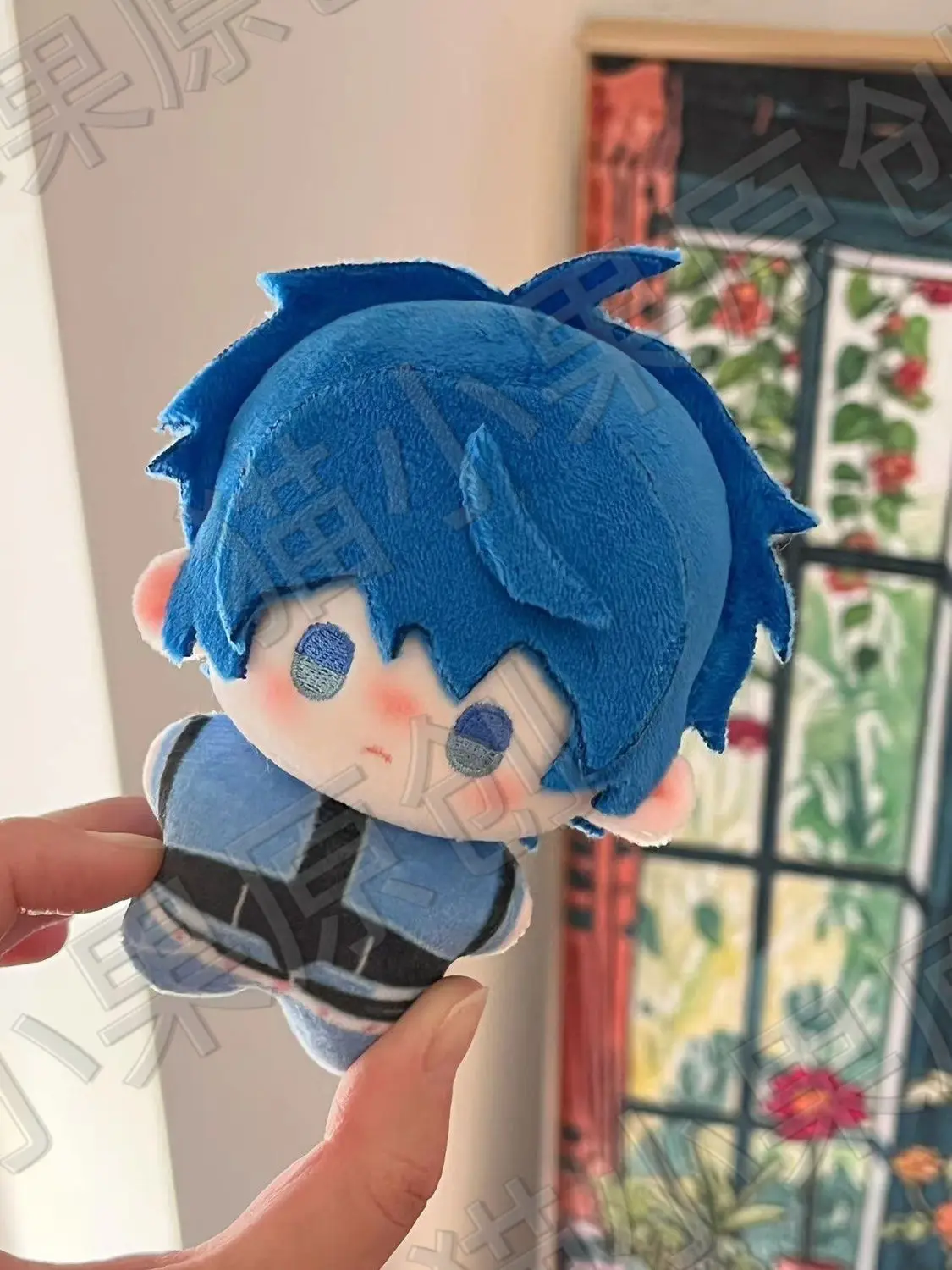 오리지널 애니메이션 '두루오 대륙' 팬아트 '탕 산' 10cm 프린트 면 인형 선물