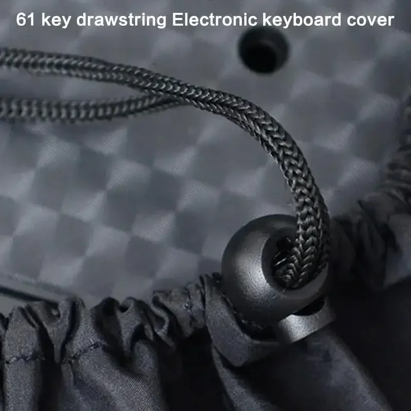 61/88 Key Digital Electronic Piano Cover Dustproof Drawstring Keyboard Cover Shrink Tape Fully Closed To Storage