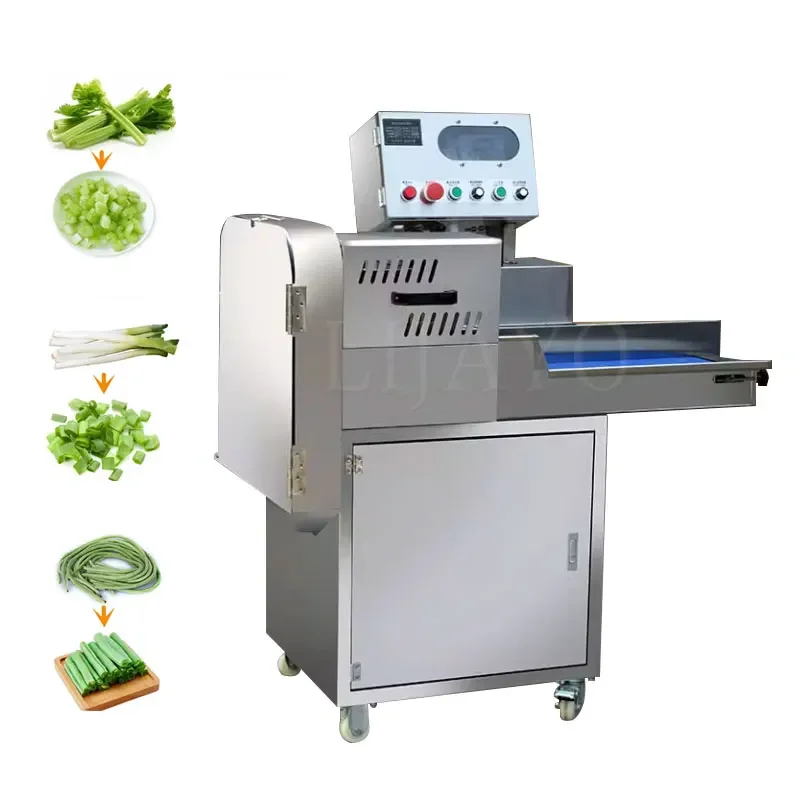 

Electric Parsley Leek Green Onion Cucumber Cabbage Automatic Spinach Leaf Vegetable Slicer Machine