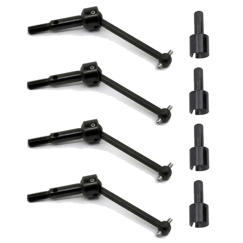 ABWE-4Pcs Universal ไดรฟ์เพลา CVD 39 มม.Swing ไดรฟ์เพลา Differential ถ้วยชิ้นส่วนโลหะสําหรับ Tamiya TT01 TT02 TA04 TT-02 RC